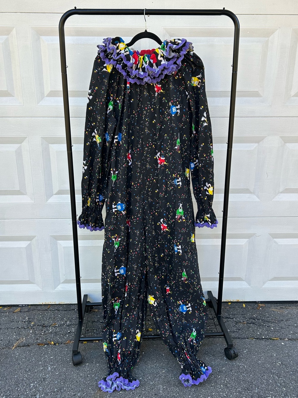 Vintage clown suit Halloween costume